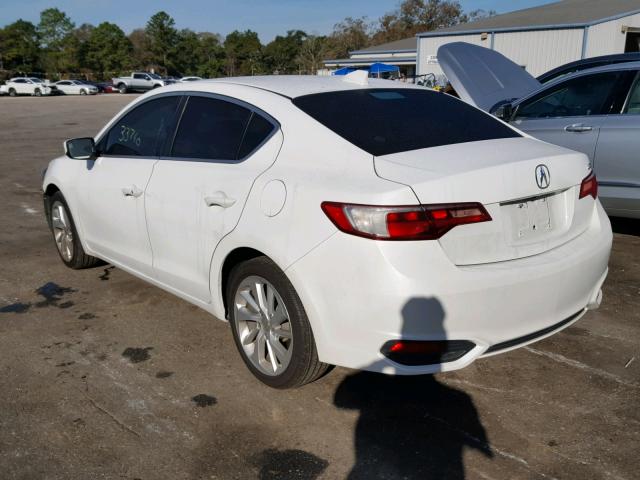 19UDE2F7XGA017672 - 2016 ACURA ILX PREMIU WHITE photo 3