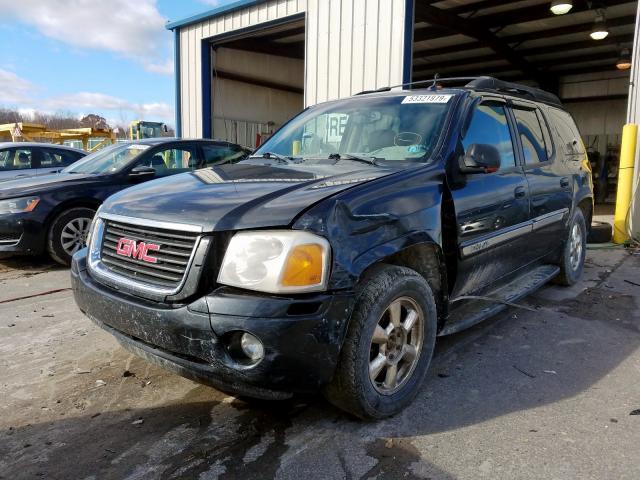 1GKET16S556193542 - 2005 GMC ENVOY XL BLACK photo 2