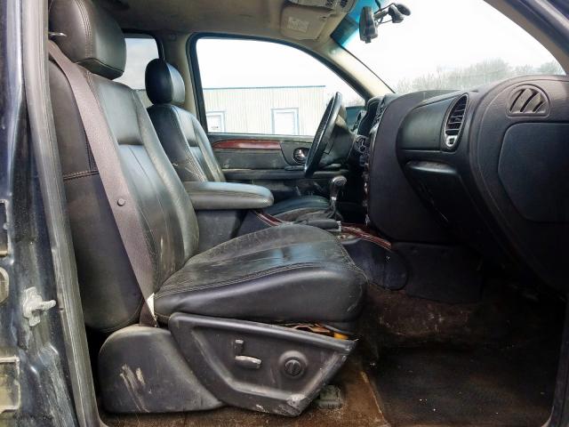 1GKET16S556193542 - 2005 GMC ENVOY XL BLACK photo 5