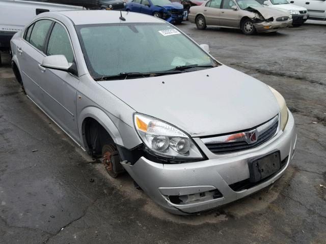 1G8ZS57N87F126592 - 2007 SATURN AURA XE SILVER photo 1