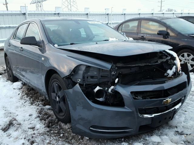 1G1ZG57B284242065 - 2008 CHEVROLET MALIBU LS Gris foto 1