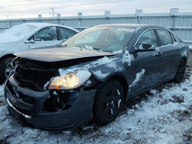 1G1ZG57B284242065 - 2008 CHEVROLET MALIBU LS Gris foto 2