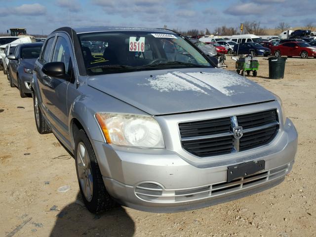 1B3JB48B37D503487 - 2007 DODGE CALIBER SX SILVER photo 1