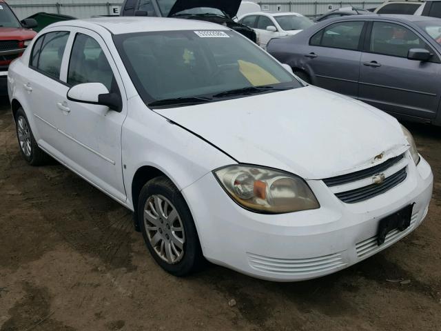 1G1AT58H297207750 - 2009 CHEVROLET COBALT LT WHITE photo 1