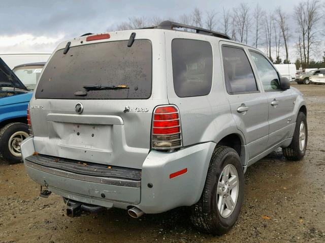 4M2CU98H86KJ05120 - 2006 MERCURY MARINER HE SILVER photo 4