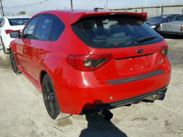 JF1GR89608L832710 - 2008 SUBARU IMPREZA WR RED photo 3