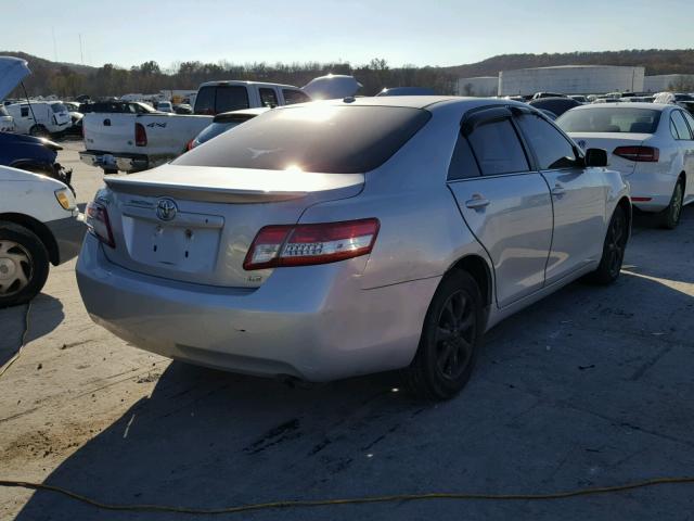 4T1BF3EK7AU101268 - 2010 TOYOTA CAMRY BASE 银色 照片 4