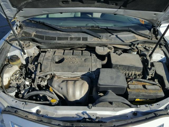 4T1BF3EK7AU101268 - 2010 TOYOTA CAMRY BASE 银色 照片 7