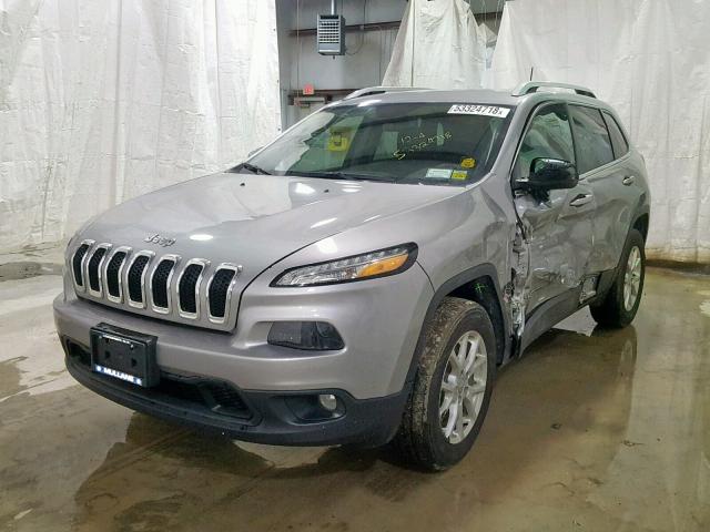 1C4PJMCB1GW340569 - 2016 JEEP CHEROKEE L SILVER photo 2