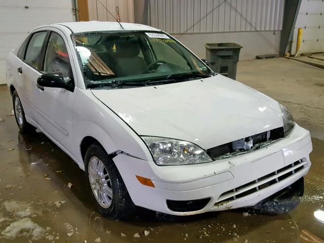 1FAFP34N37W112124 - 2007 FORD FOCUS ZX4 WHITE photo 1