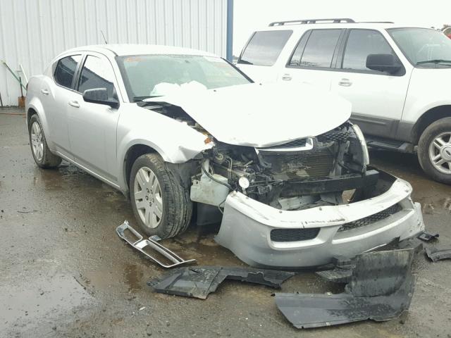 1B3BD4FB3BN507978 - 2011 DODGE AVENGER EX SILVER photo 1