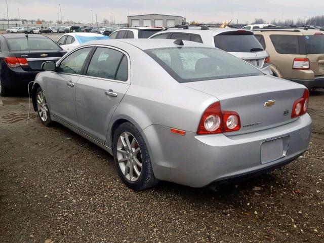 1G1ZE5EU2CF141132 - 2012 CHEVROLET MALIBU LTZ SILVER photo 3