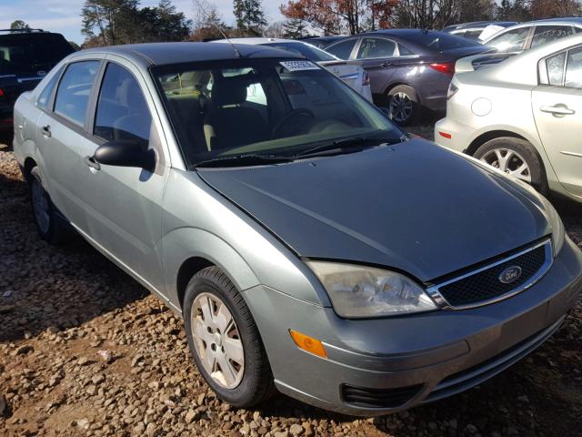 1FAFP34N76W184832 - 2006 FORD FOCUS ZX4 GREEN photo 1