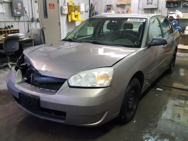 1G1ZS58F38F121808 - 2008 CHEVROLET MALIBU LS 棕色 照片 2