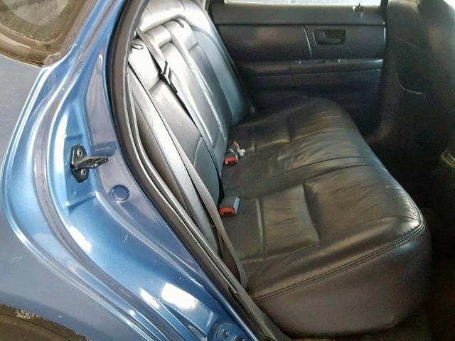 1FAFP55U34A113039 - 2004 FORD TAURUS SES BLUE photo 6