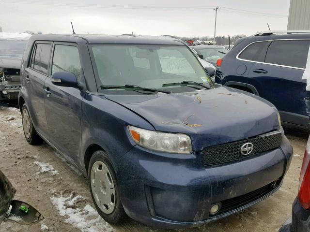 JTLKE50E281000661 - 2008 TOYOTA SCION XB Көк фото 1