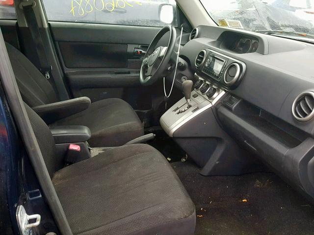 JTLKE50E281000661 - 2008 TOYOTA SCION XB Көк фото 5
