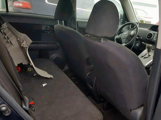 JTLKE50E281000661 - 2008 TOYOTA SCION XB Көк фото 6