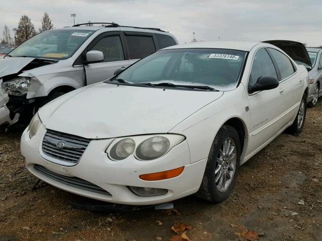 2C3AE66GX1H548523 - 2001 CHRYSLER 300M WHITE photo 2