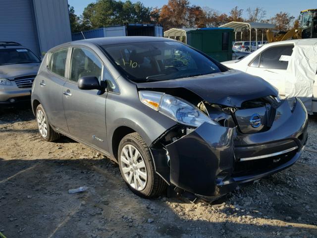 1N4AZ0CP5DC417790 - 2013 NISSAN LEAF S GRAY photo 1