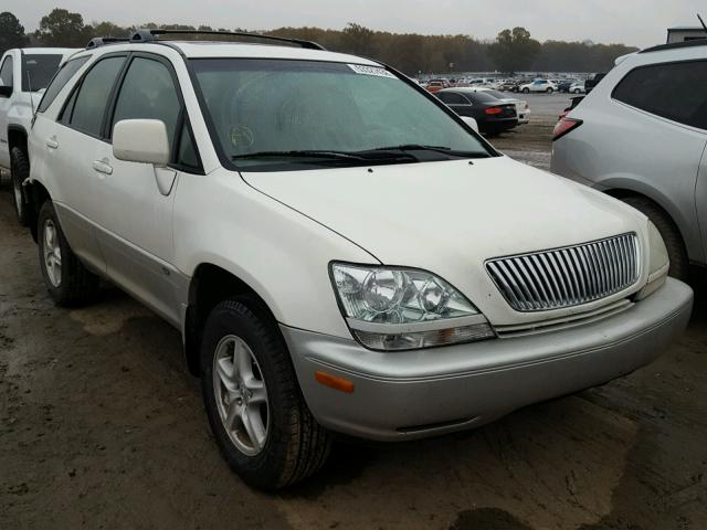 JTJHF10U820254517 - 2002 LEXUS RX 300 WHITE photo 1