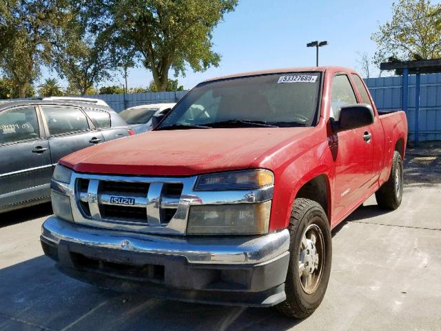 1GGCS198868702355 - 2006 ISUZU I-280 RED photo 2