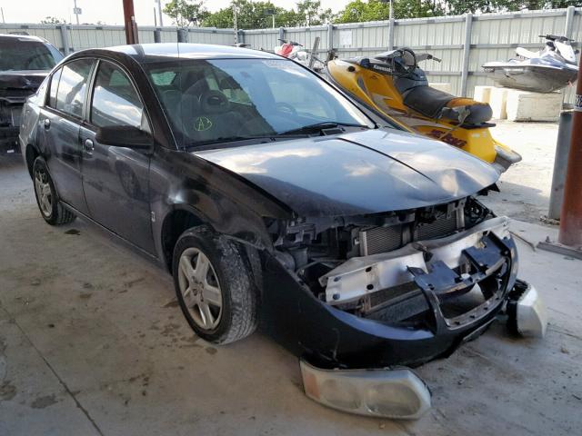 1G8AJ55F47Z111145 - 2007 SATURN ION LEVEL BLACK photo 1