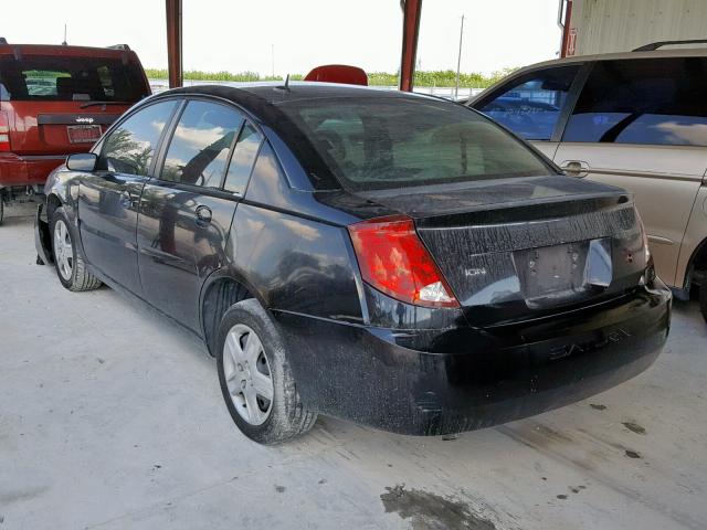1G8AJ55F47Z111145 - 2007 SATURN ION LEVEL BLACK photo 3