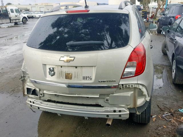 3GNAL2EK2ES526753 - 2014 CHEVROLET CAPTIVA LS 棕色 照片 9