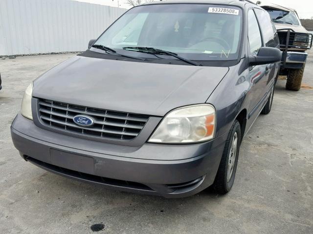 2FMZA516X6BA39783 - 2006 FORD FREESTAR S GRAY photo 2