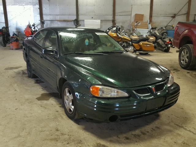 1G2NE52T71M670137 - 2001 PONTIAC GRAND AM S GREEN photo 1