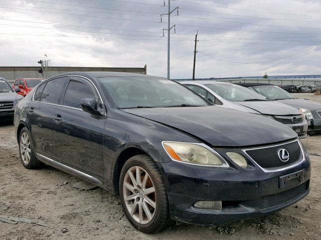 JTHCH96S460017006 - 2006 LEXUS GS 300 BLACK photo 1