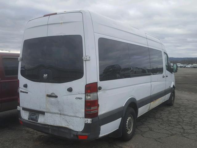 WD8PE845775221147 - 2007 DODGE SPRINTER 2 WHITE photo 4