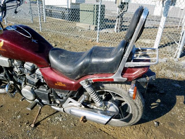 1HFSC1203EA106114 - 1984 HONDA VF1100 C MAROON photo 10