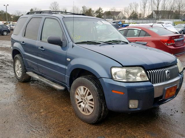 4M2YU57145DJ09431 - 2005 MERCURY MARINER BLUE photo 1