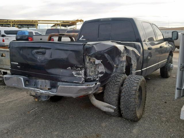 3D7MX49AX7G821733 - 2007 DODGE RAM 3500 BLACK photo 4