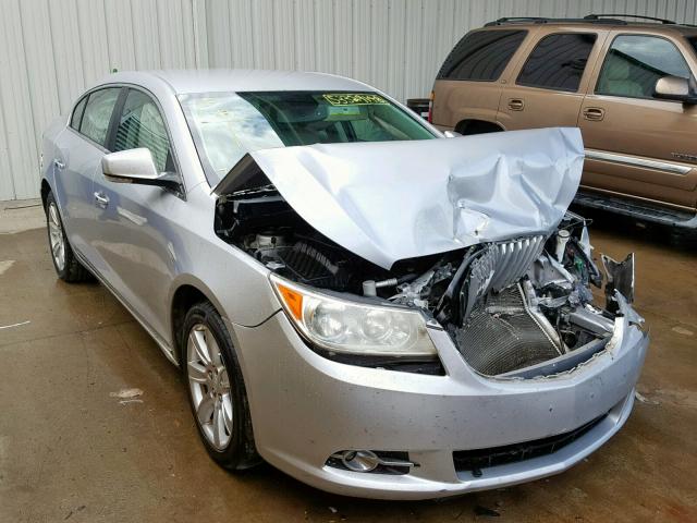 1G4GC5EG8AF125220 - 2010 BUICK LACROSSE C SILVER photo 1