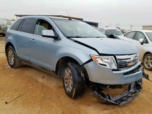 2FMDK39C98BA61377 - 2008 FORD EDGE LIMIT BLUE photo 1