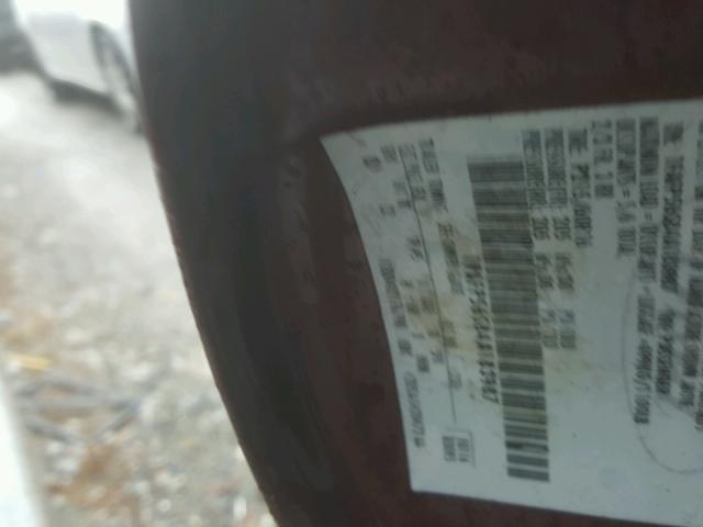 1FAFP56S84A183987 - 2004 FORD TAURUS SEL MAROON photo 10