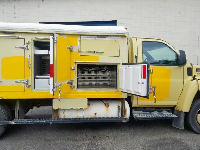 1GDJ5C1G57F401629 - 2007 GMC C5500 C5C0 YELLOW photo 6