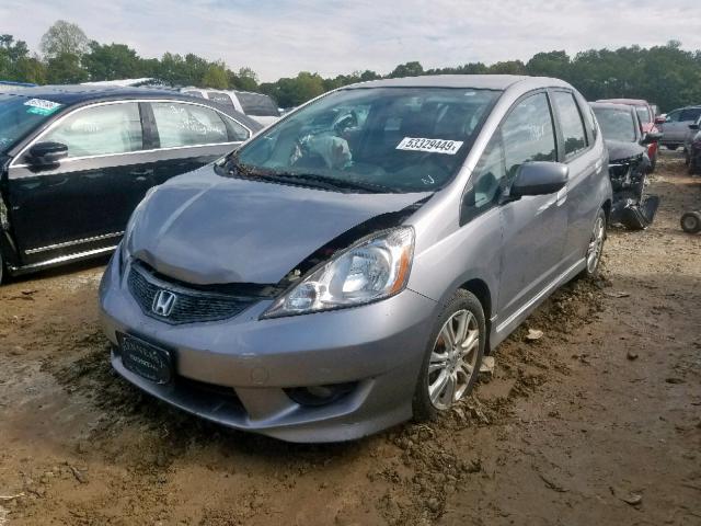 JHMGE88449C007436 - 2009 HONDA FIT SPORT SILVER photo 2