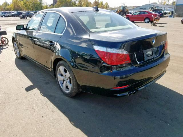 WBANV13528BZ48160 - 2008 BMW 528 XI BLUE photo 3