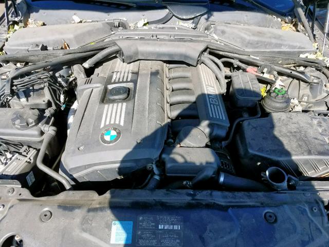 WBANV13528BZ48160 - 2008 BMW 528 XI BLUE photo 7