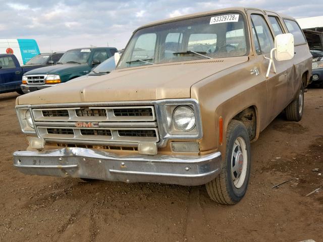 TCL266F511728 - 1976 GMC SUBURBAN GOLD photo 2