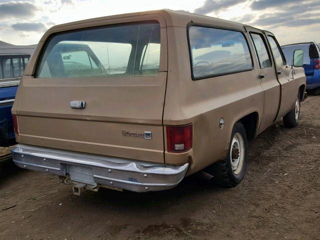 TCL266F511728 - 1976 GMC SUBURBAN GOLD photo 4