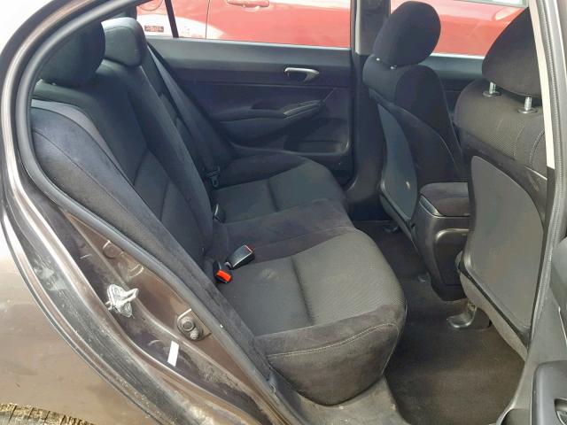 19XFA16659E039969 - 2009 HONDA CIVIC LX-S Boz foto 6