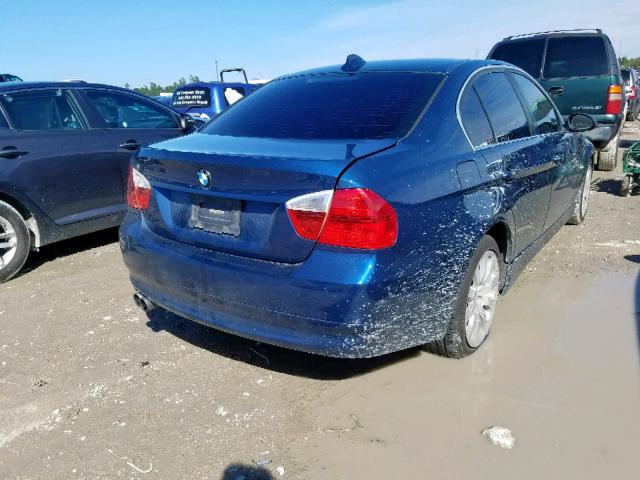 WBAVB33526PS17829 - 2006 BMW 330 I BLUE photo 4