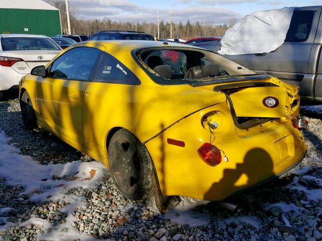 1G1AM15B477195328 - 2007 CHEVROLET COBALT SS YELLOW photo 3