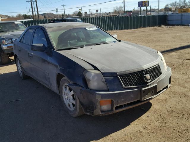 1G6DP577X70111262 - 2007 CADILLAC CTS HI FEA BLUE photo 1