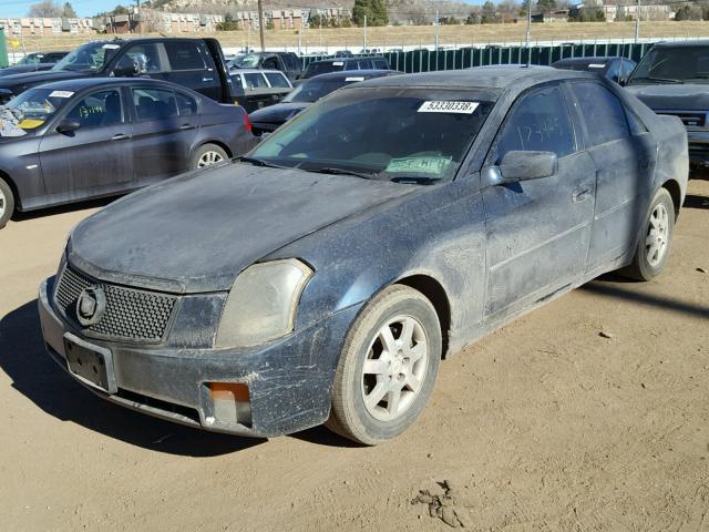 1G6DP577X70111262 - 2007 CADILLAC CTS HI FEA BLUE photo 2